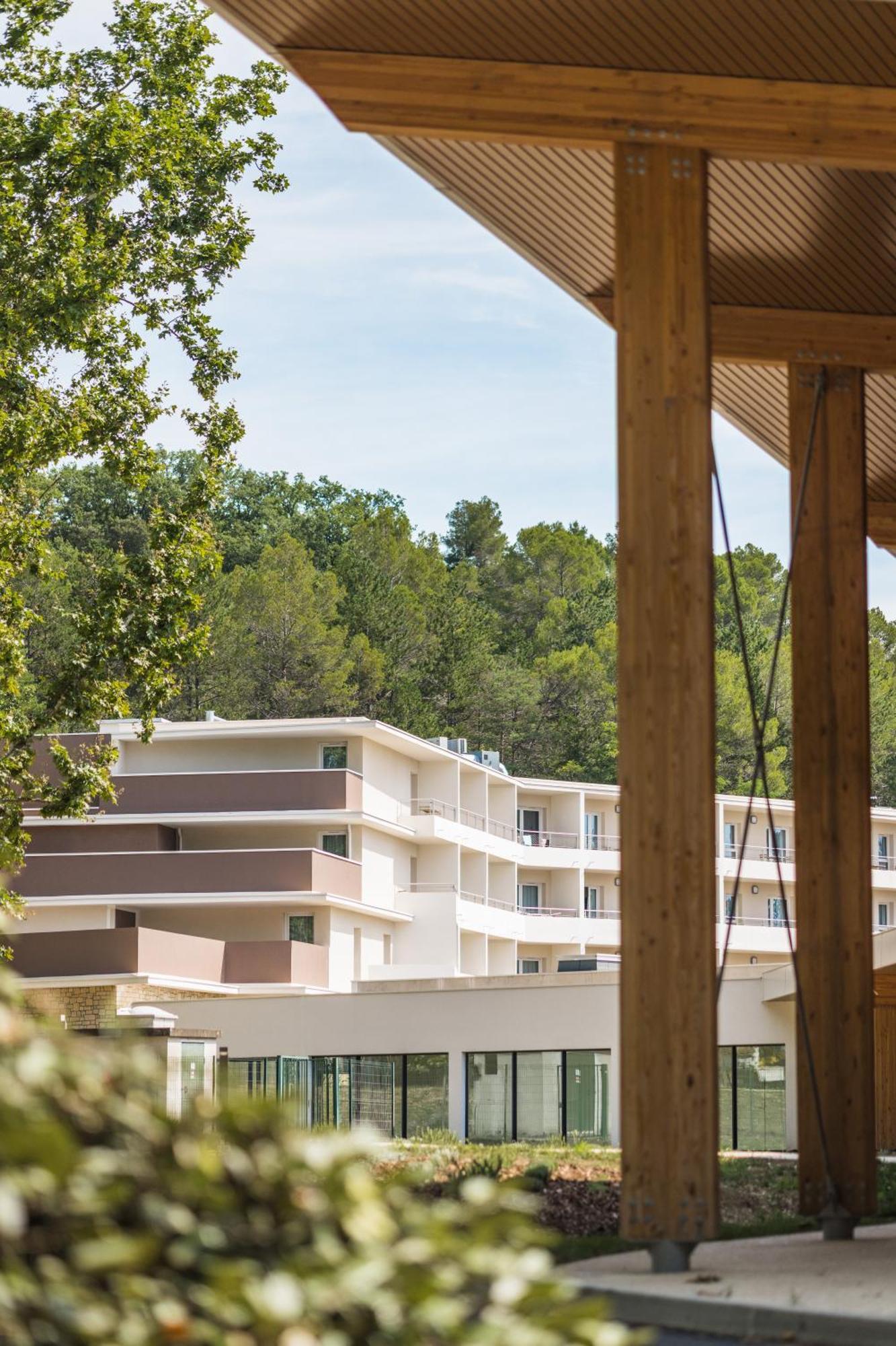 Hotel Des Thermes Des Fumades Allegre Les Fumades Exterior foto